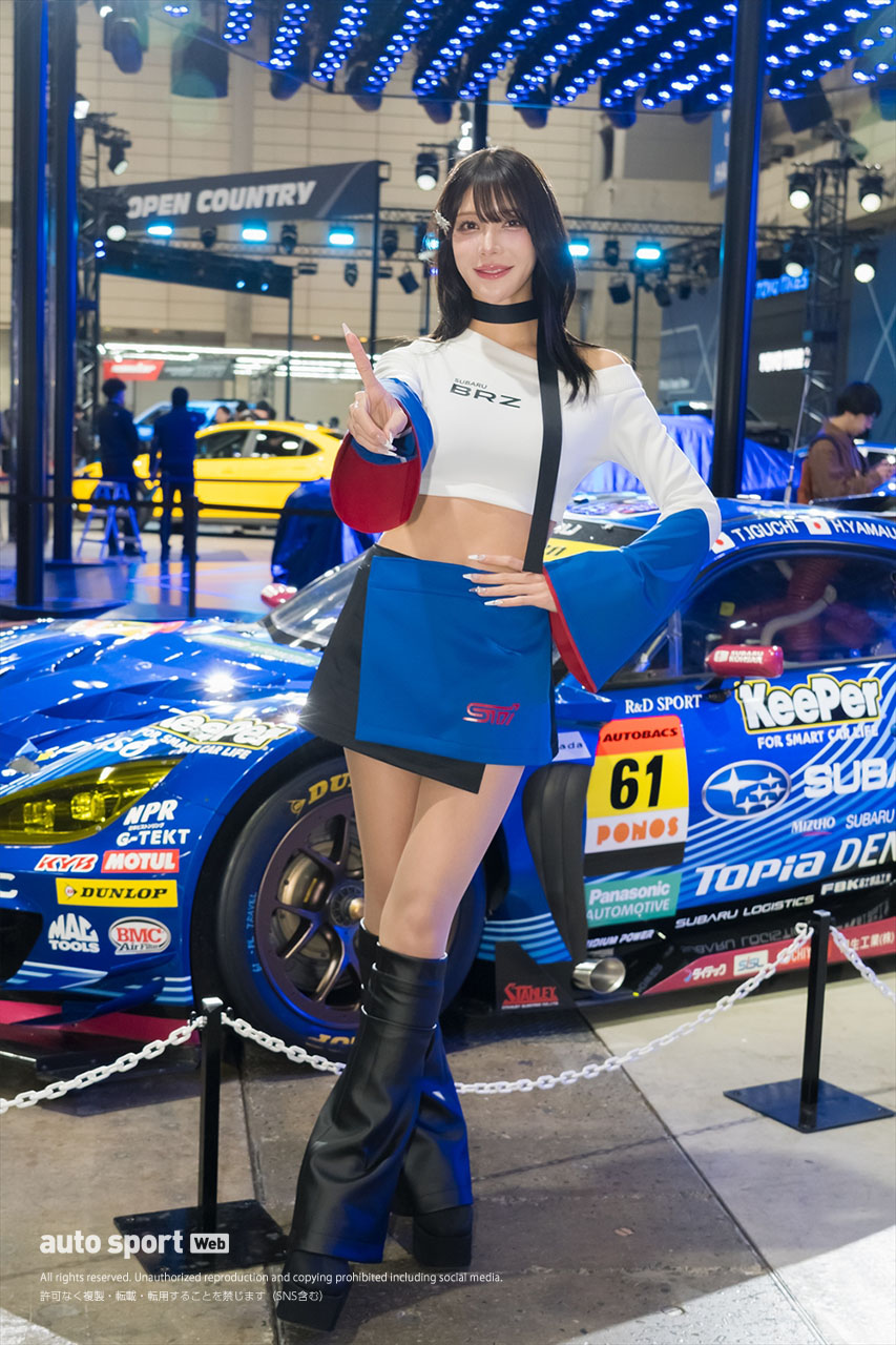東京オートサロン2026ギャラリー 水神きき／SUBARU・STI