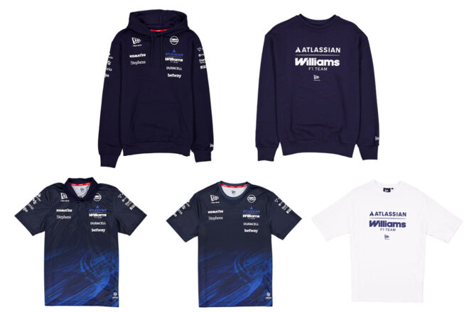 ウイリアムズF1公式ウェアパートナー就任のニューエラ、日本初コレクションを2月11日に発売