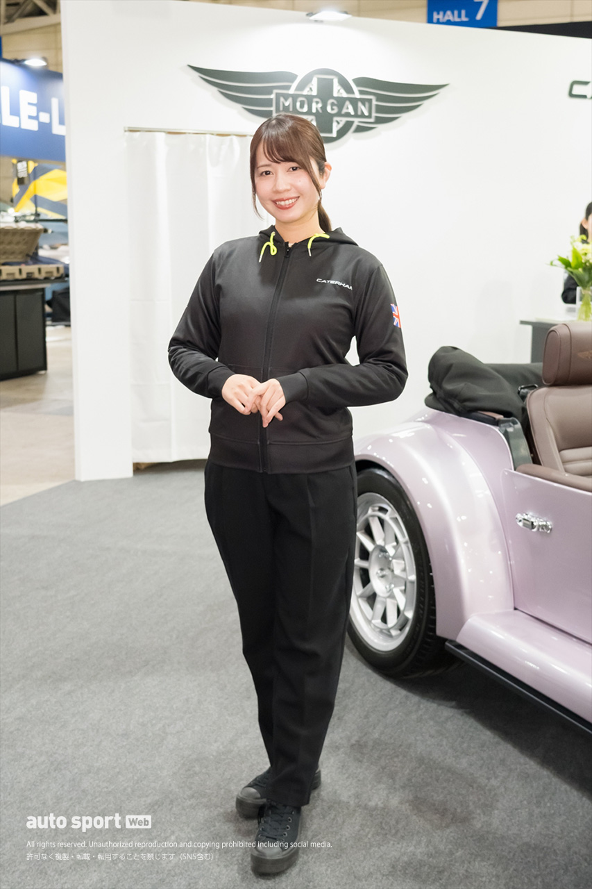東京オートサロン2026ギャラリー 河本恵／ケータハム・モーガン