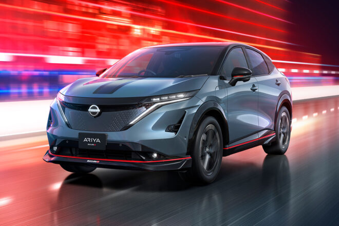 ニッサン、専用チューニングを施した『アリア・ニスモ』マイナーチェンジモデルの価格を発表