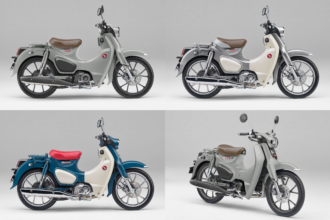 ホンダ、原付二種モデル『スーパーカブC125』と『ハンターカブ』に各2種類の新色を設定