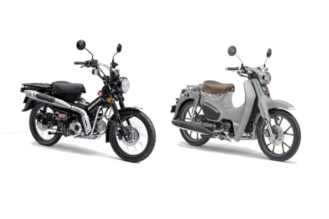 ホンダ、原付二種モデル『スーパーカブC125』と『ハンターカブ』に各2種類の新色を設定