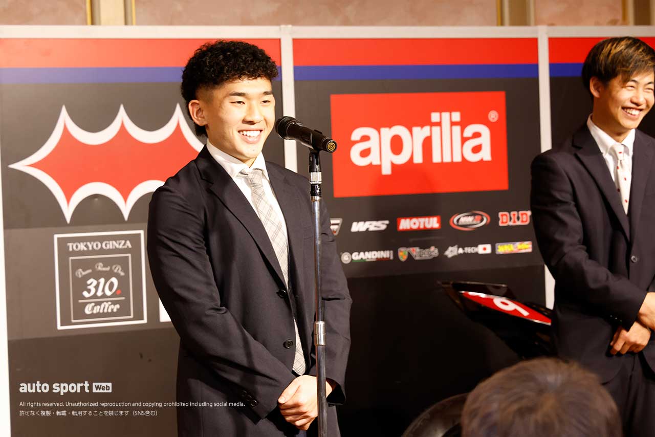 渡辺一樹が加入しARRCにフル参戦、和田留佳と芳賀瑛大がST1000をかき回す。発足5年目の飛躍を目指すTeam TATARA apriliaが体制発表