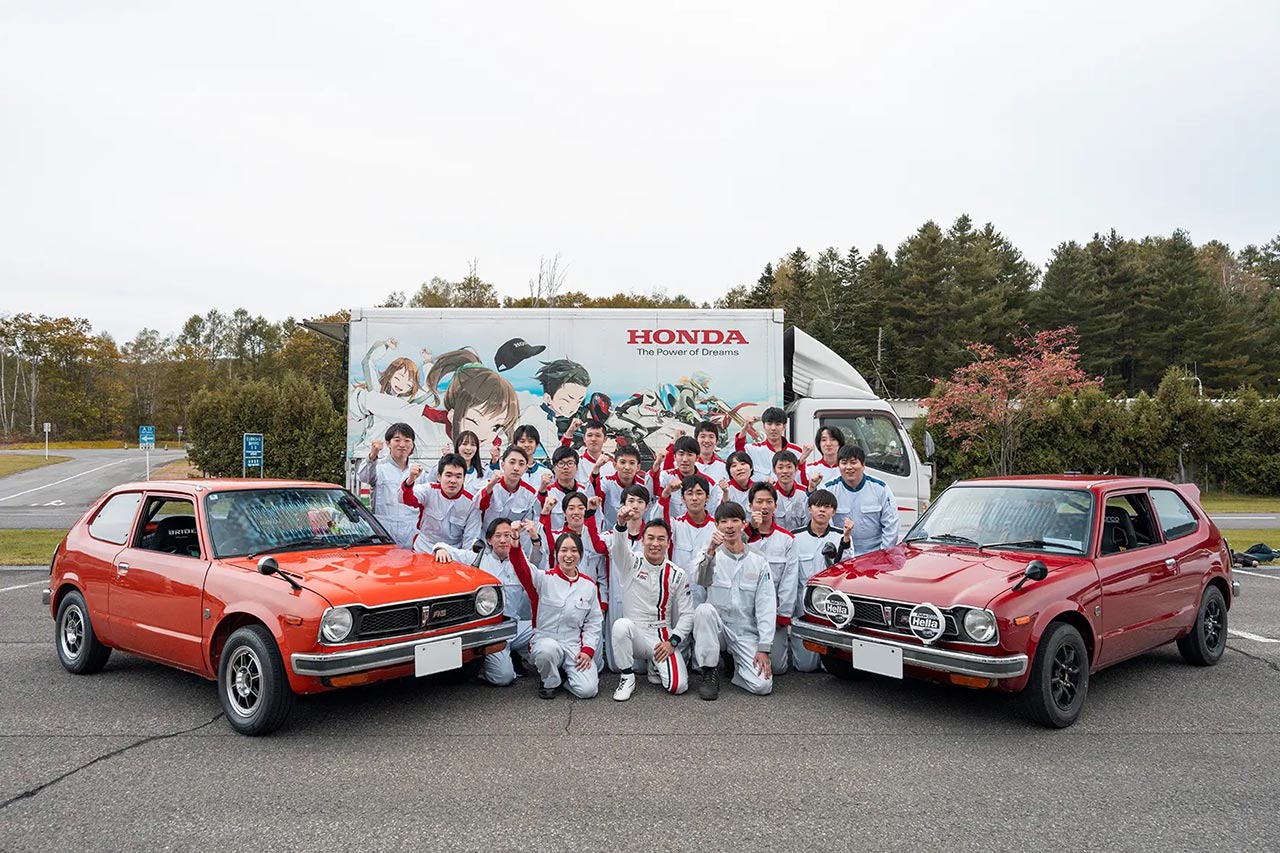 【動画】創立50周年のホンダ学園の学生たちが初代シビックをレストア。佐藤琢磨とともにラリー・モンテカルロ・ヒストリックに挑む