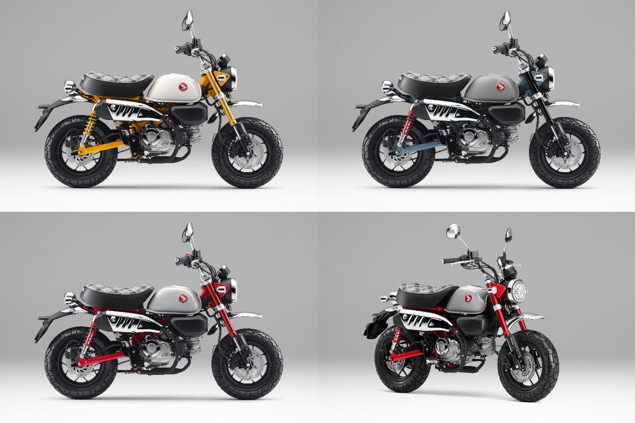 “小さい”を楽しむホンダの125ccバイク『ダックス』『モンキー』に個性を際立たせる新色登場