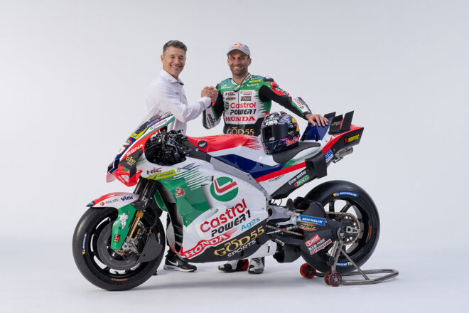 ホンダLCR、2026年仕様のカラーリングを発表。新人モレイラは『Pro Honda』カラーに／MotoGP