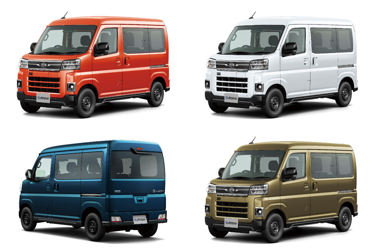 ダイハツが初の量産BEV『e-ハイゼット・カーゴ』を発売。乗商兼用『e-アトレー』やトヨタ版の『ピクシス・バン』も登場