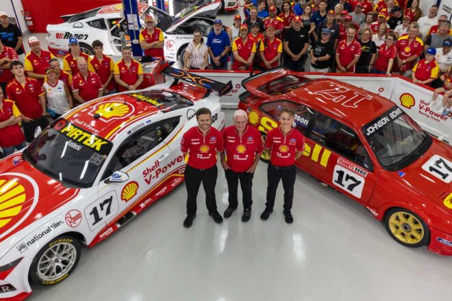 フォード陣営の盟主DJRが2026年仕様マスタングを披露。元王者は伝統のナンバー『17』を継承／RSC