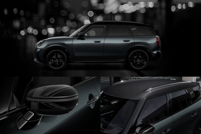 ミニ、人気SUV『カントリーマン』にダークな装いの“Shadow Edition”を設定。JCWトリムも装備