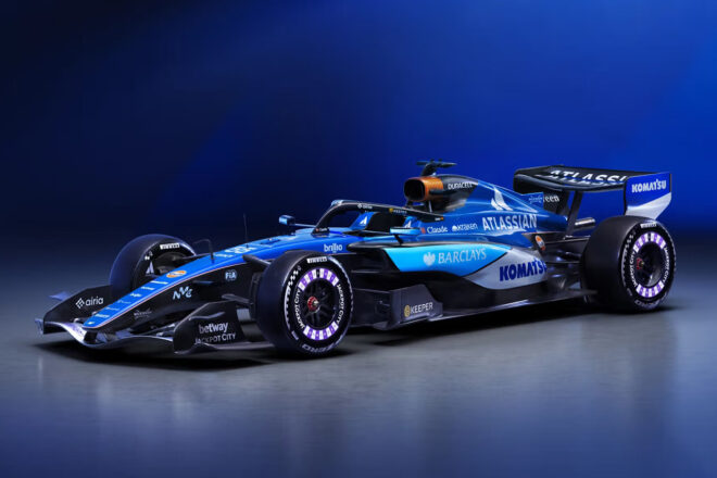 ウイリアムズの2026年型マシン『FW48』のカラーリング