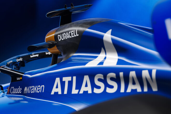 ウイリアムズの2026年型マシン『FW48』のカラーリング