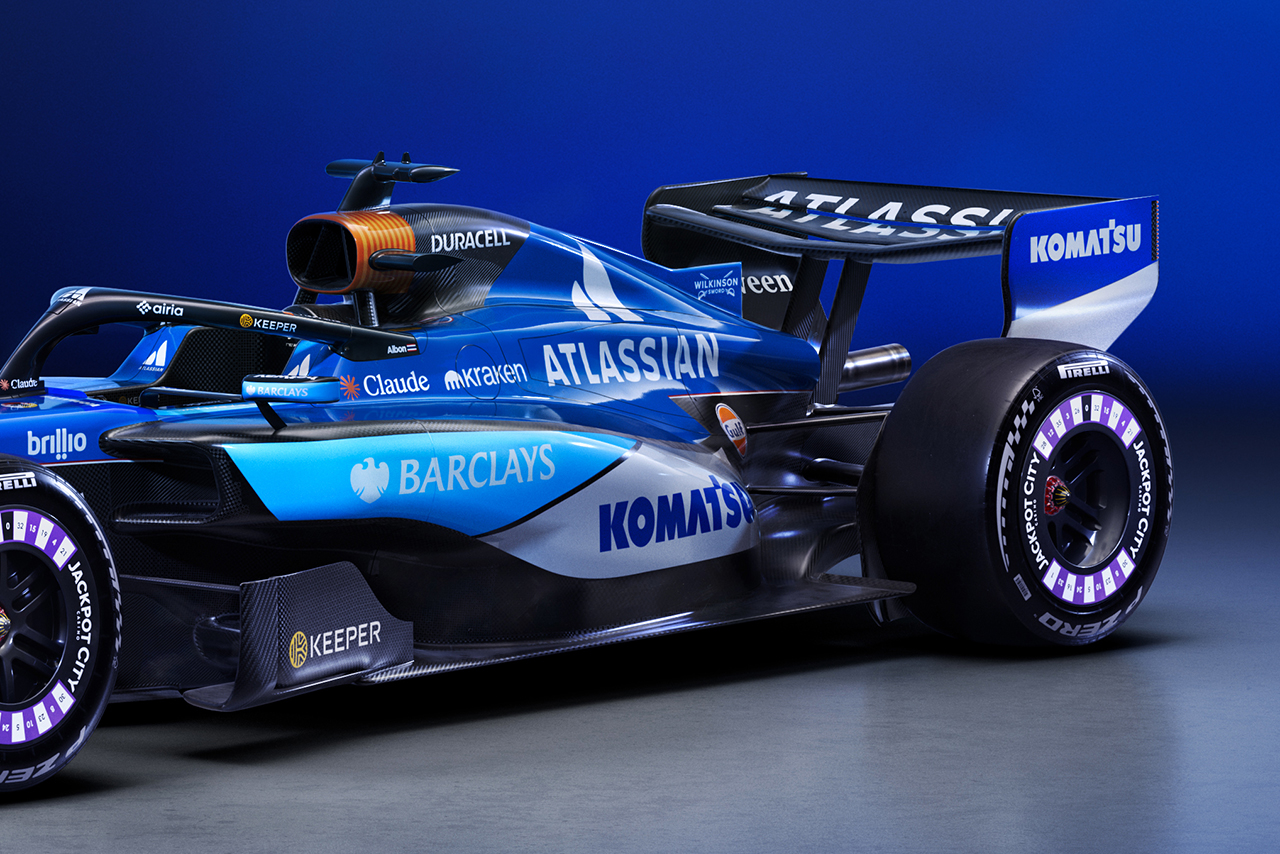ウイリアムズの2026年型マシン『FW48』のカラーリング