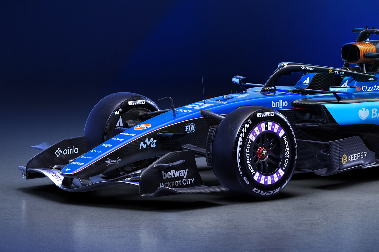 ウイリアムズの2026年型マシン『FW48』のカラーリング