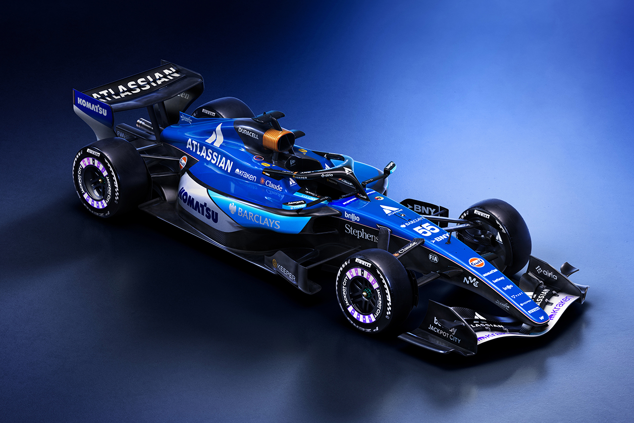ウイリアムズの2026年型マシン『FW48』のカラーリング