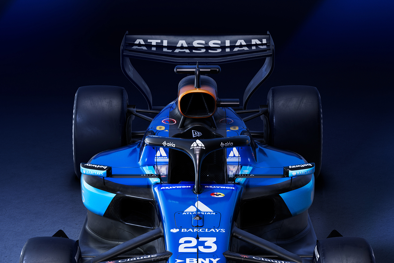 ウイリアムズの2026年型マシン『FW48』のカラーリング