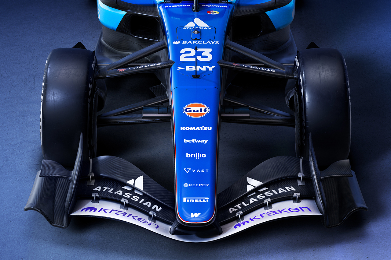 ウイリアムズの2026年型マシン『FW48』のカラーリング
