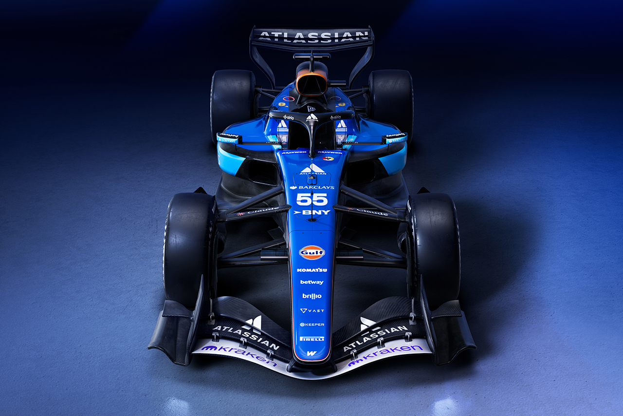 ウイリアムズの2026年型マシン『FW48』のカラーリング