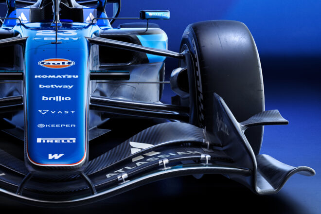 ウイリアムズの2026年型マシン『FW48』のカラーリング