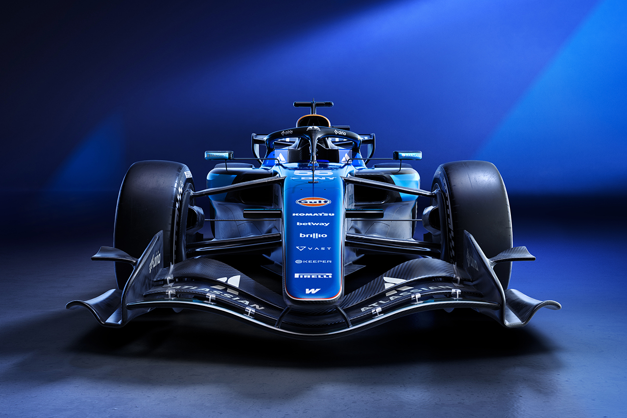 ウイリアムズの2026年型マシン『FW48』のカラーリング