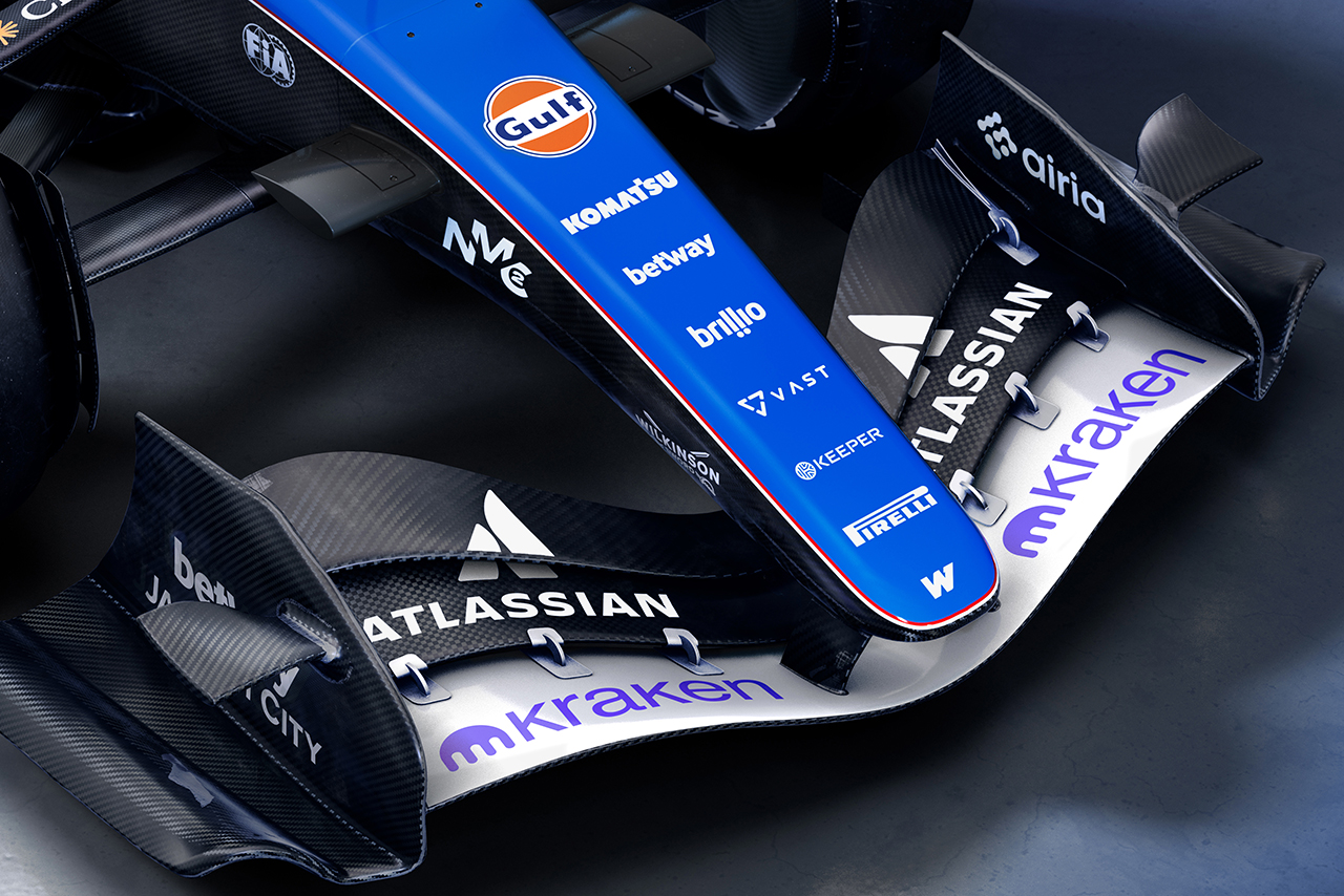 ウイリアムズの2026年型マシン『FW48』のカラーリング