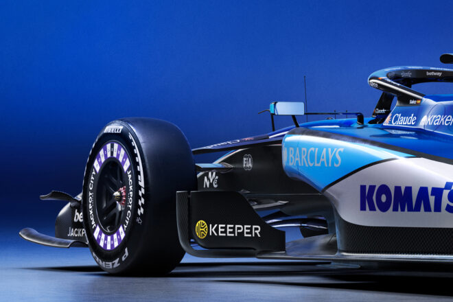 ウイリアムズの2026年型マシン『FW48』のカラーリング