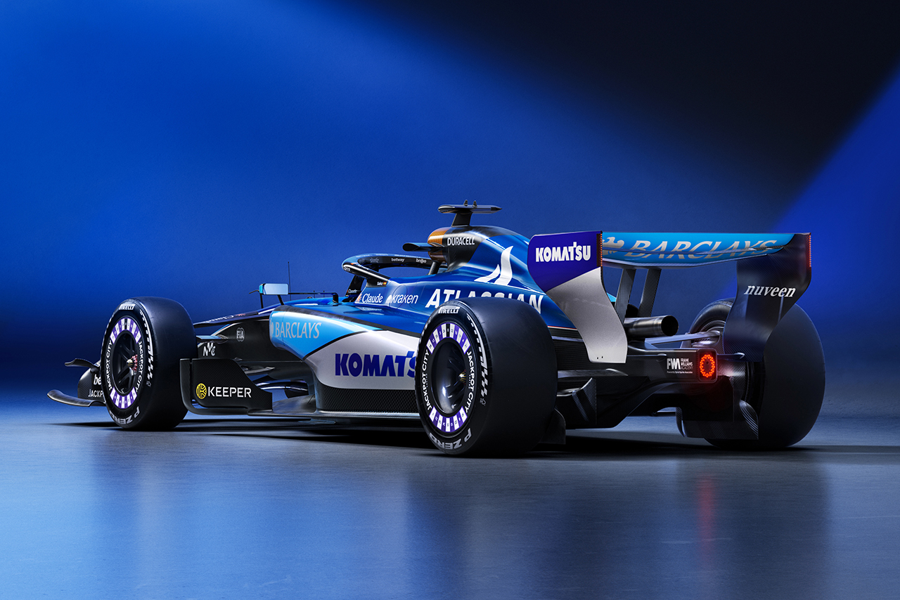 ウイリアムズの2026年型マシン『FW48』のカラーリング