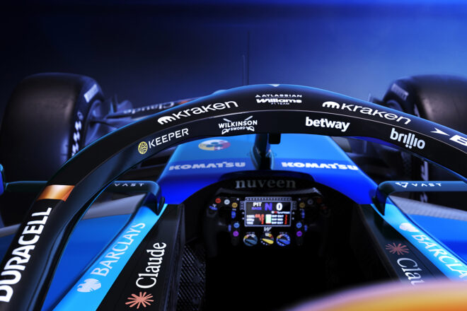 ウイリアムズの2026年型マシン『FW48』のカラーリング