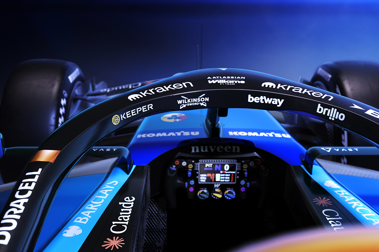 ウイリアムズの2026年型マシン『FW48』のカラーリング