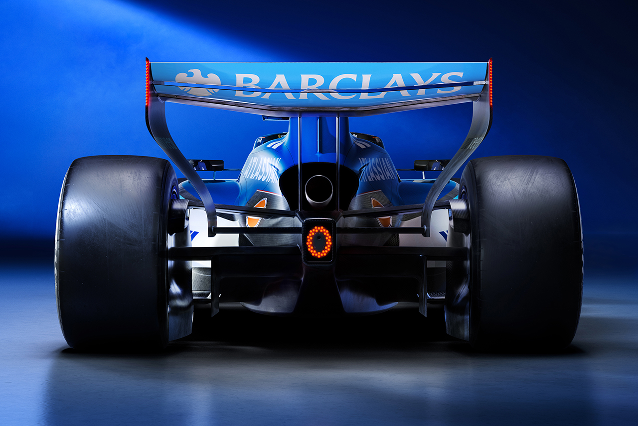 ウイリアムズの2026年型マシン『FW48』のカラーリング