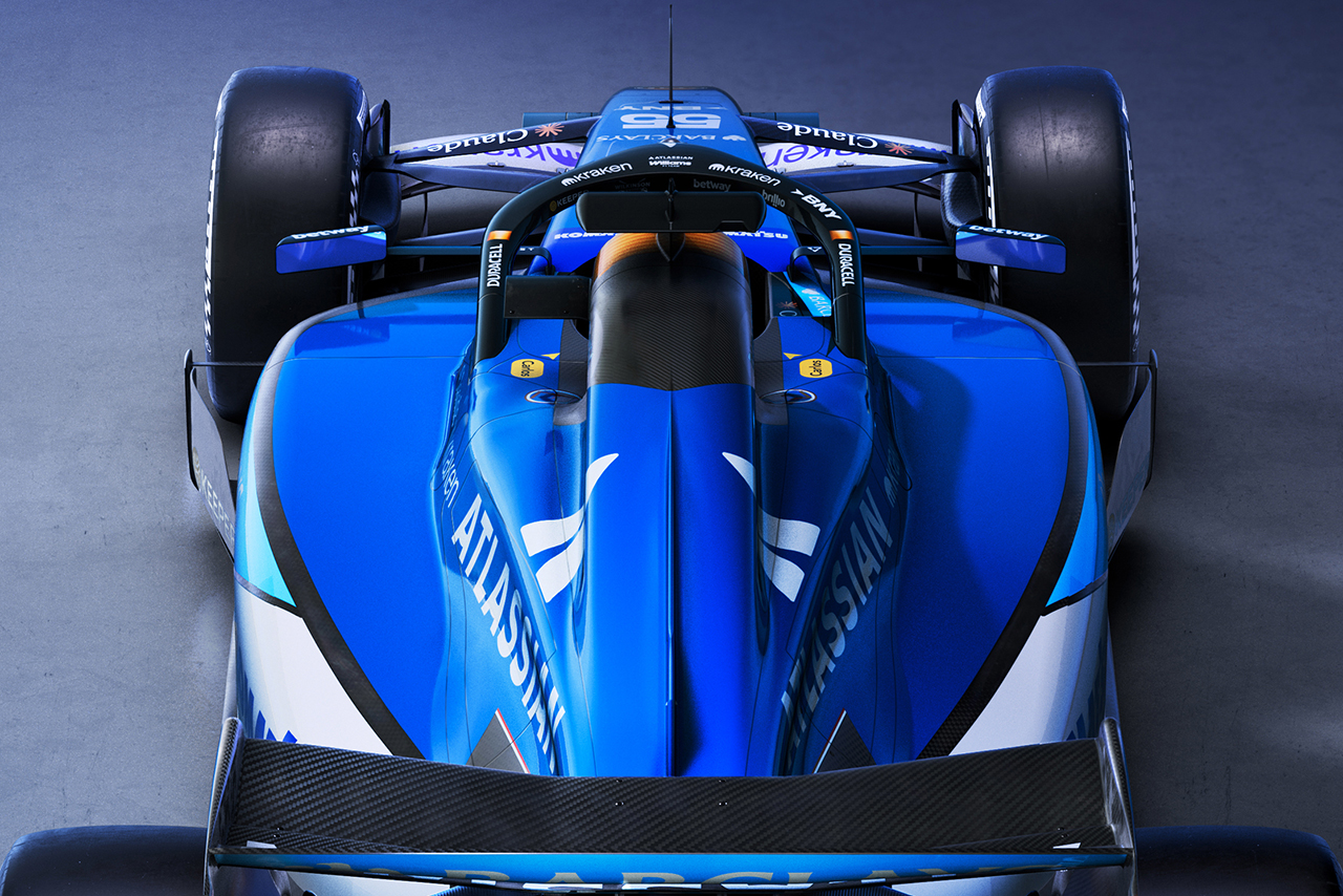 ウイリアムズの2026年型マシン『FW48』のカラーリング