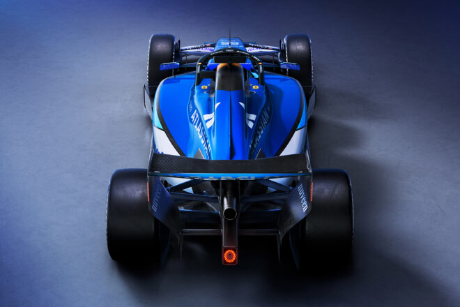 ウイリアムズの2026年型マシン『FW48』のカラーリング