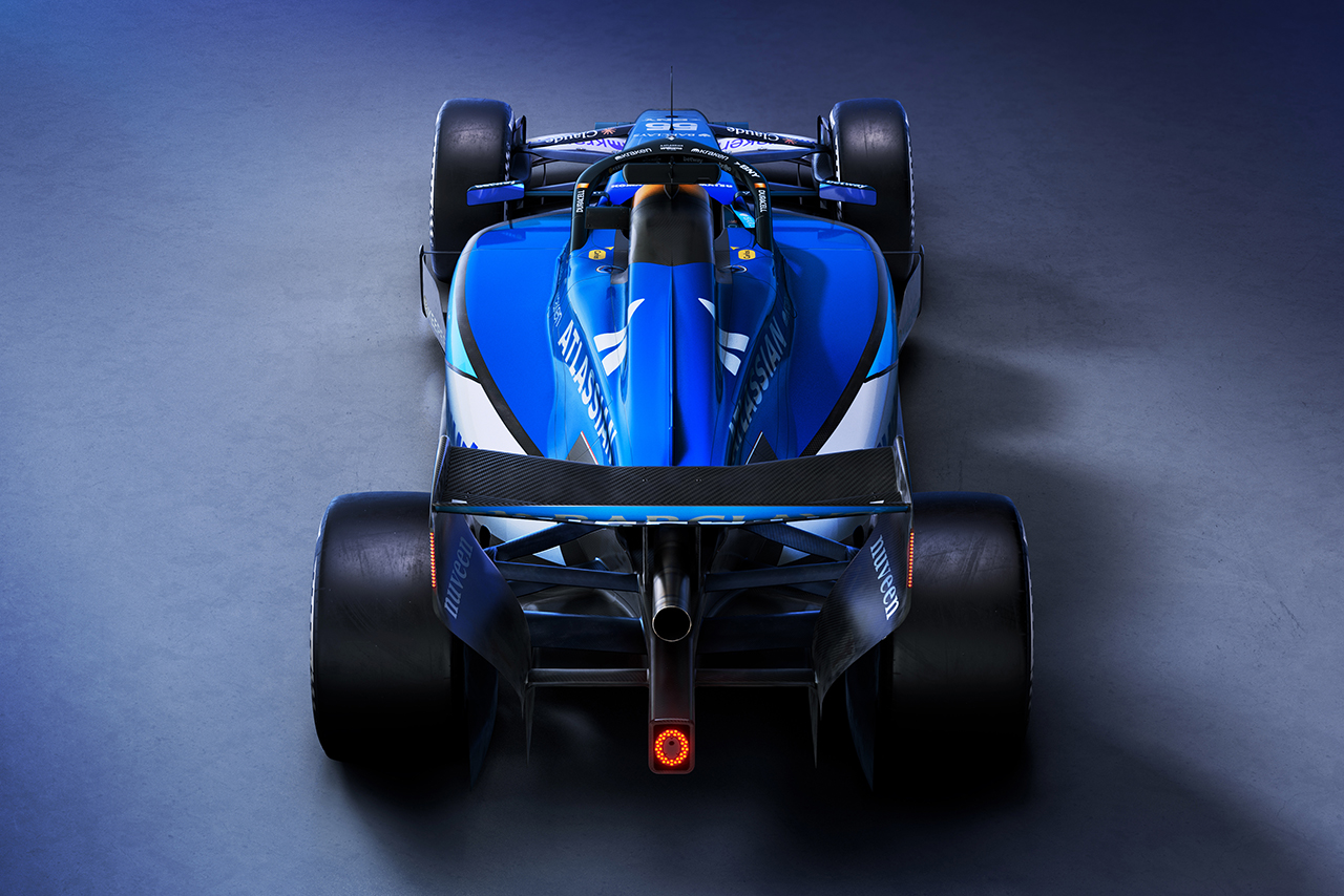 ウイリアムズの2026年型マシン『FW48』のカラーリング