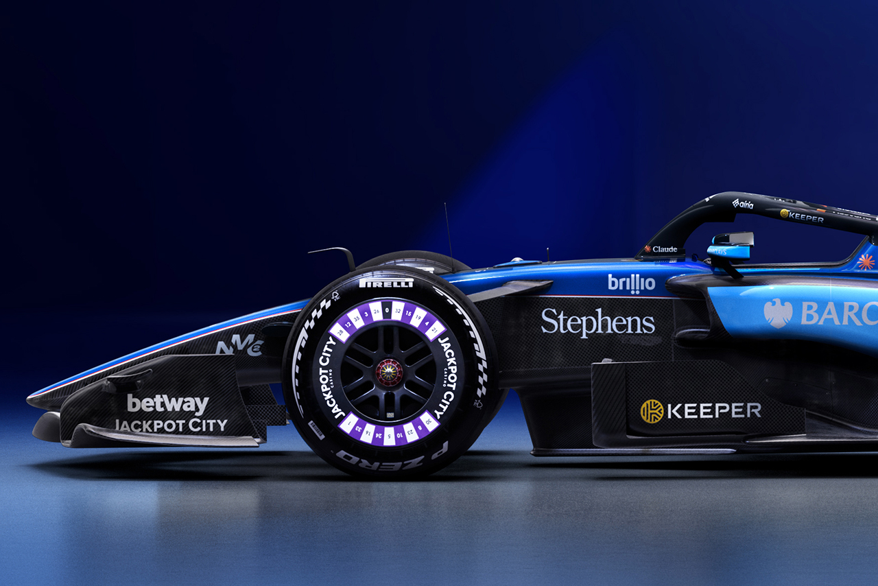 ウイリアムズの2026年型マシン『FW48』のカラーリング