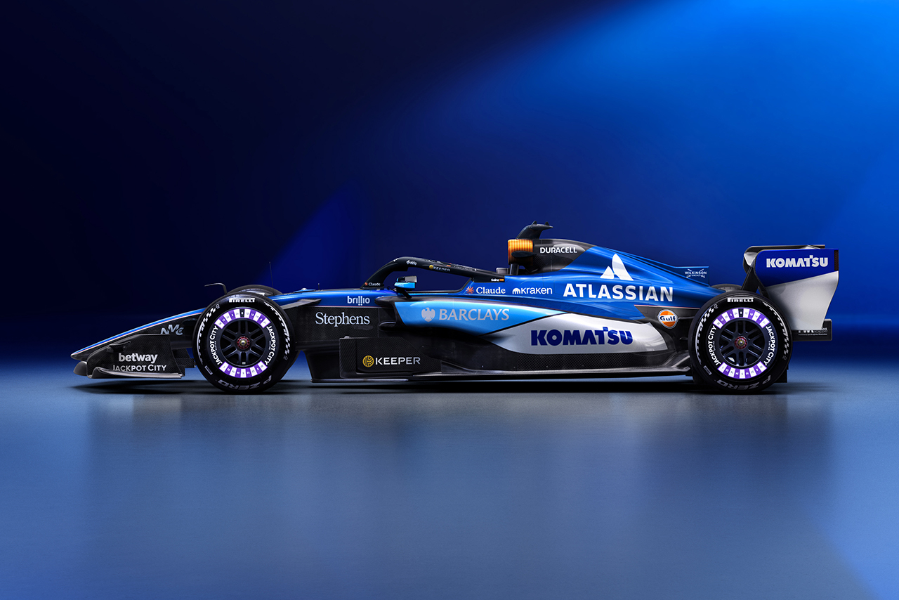 ウイリアムズの2026年型マシン『FW48』のカラーリング