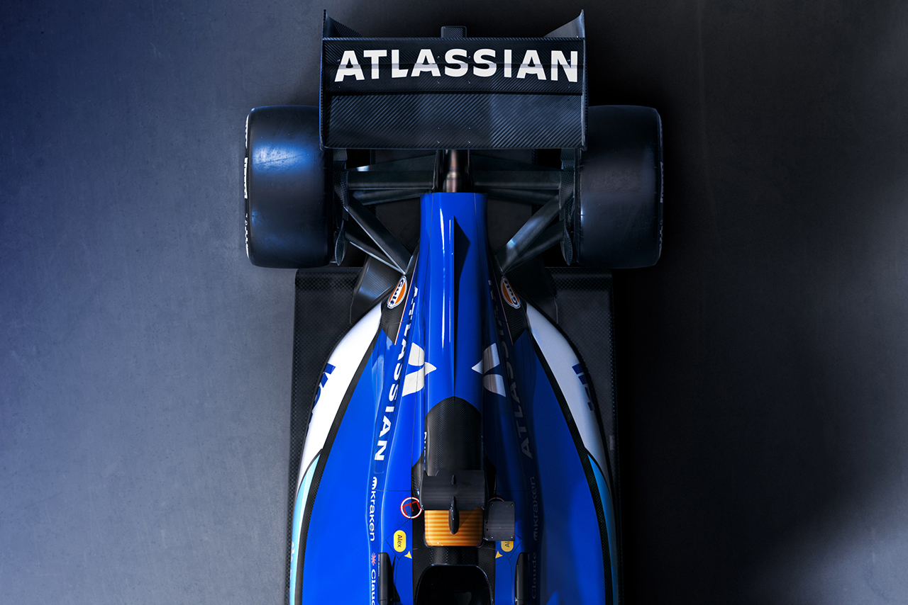 ウイリアムズの2026年型マシン『FW48』のカラーリング