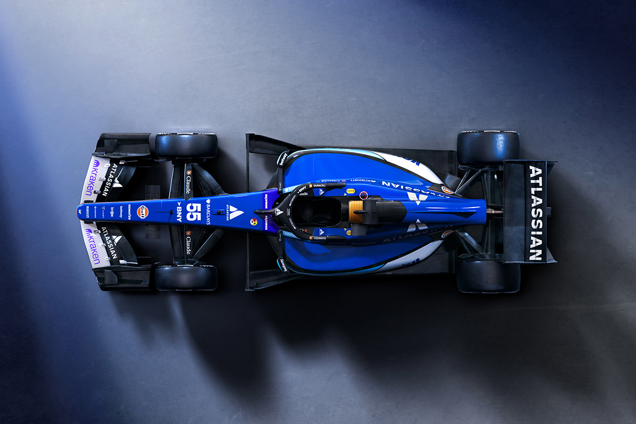 ウイリアムズの2026年型マシン『FW48』のカラーリング