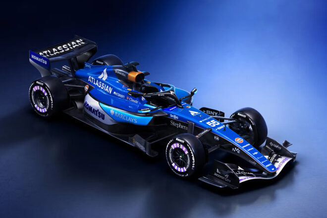ウイリアムズの2026年型マシン『FW48』のカラーリング