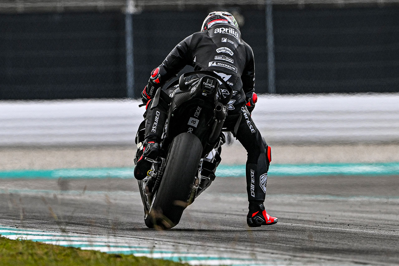 M.マルケスが121日ぶり走行で首位発進。転倒クアルタラロは骨折により初日で離脱／MotoGPマレーシア公式テスト