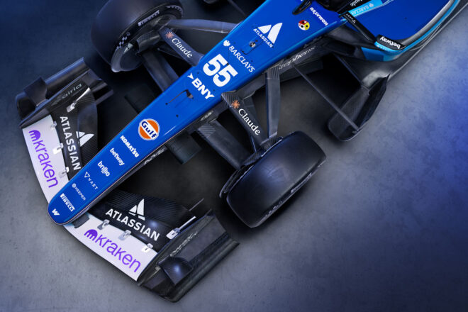 ウイリアムズの2026年型マシン『FW48』のカラーリング