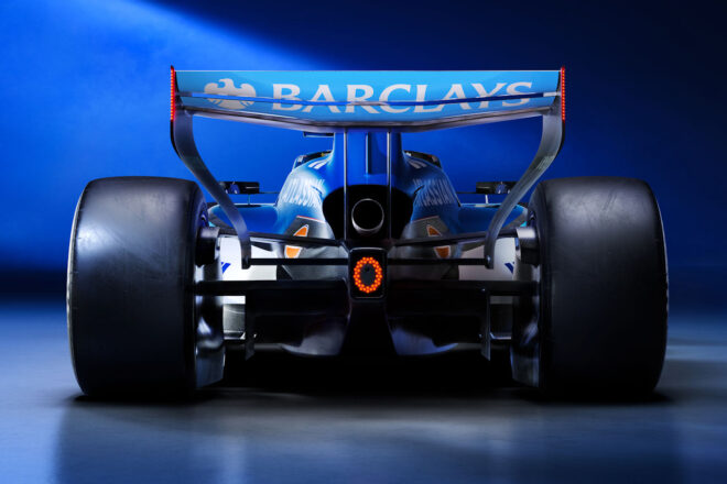 ウイリアムズの2026年型マシン『FW48』のカラーリング