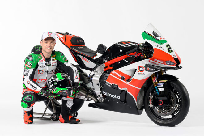 SBK：ビモータ・カワサキが2026年仕様のKB998 Riminiをお披露目。ロウズとバッサーニのコンビ継続
