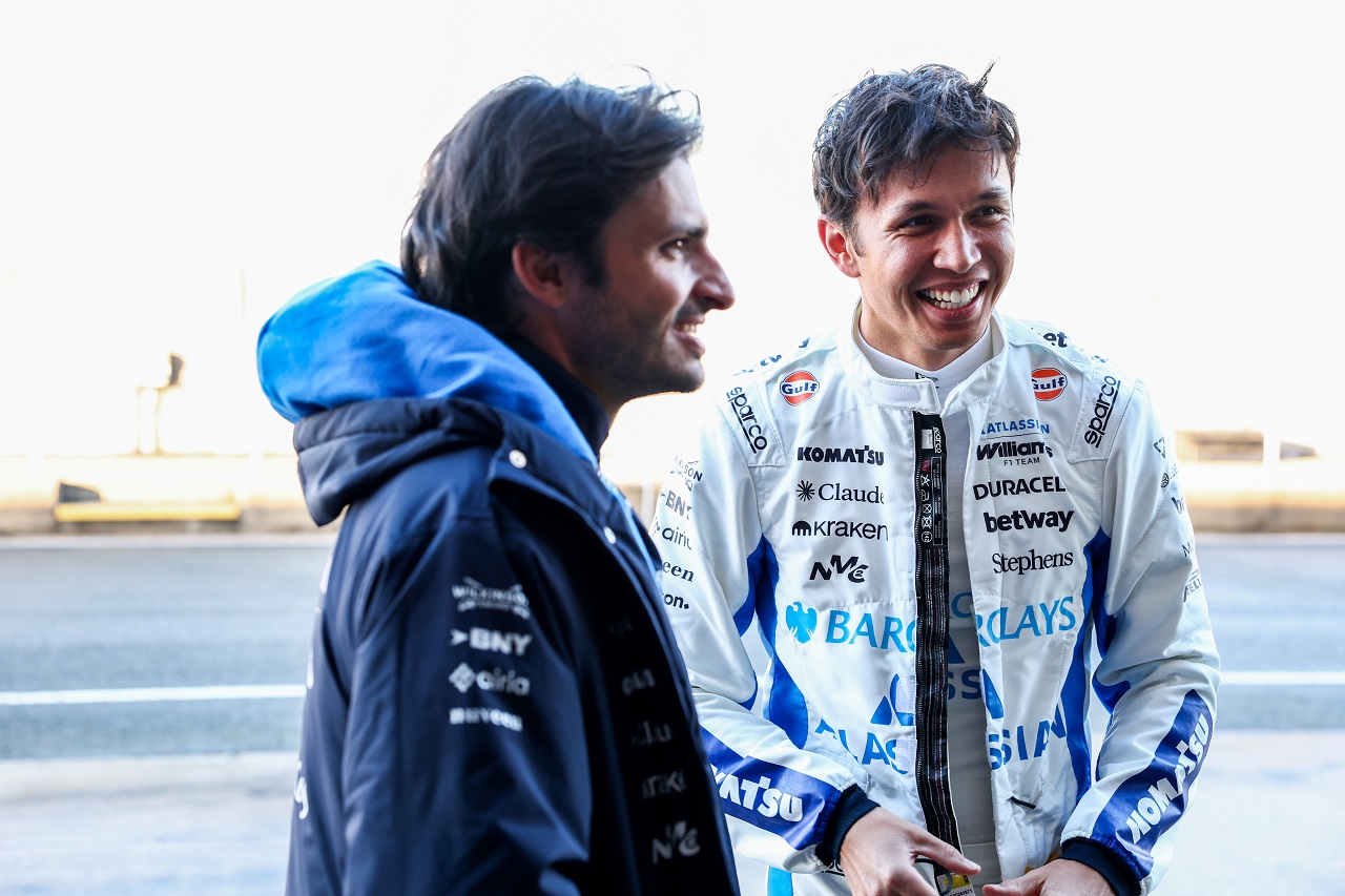 アレクサンダー・アルボンとカルロス・サインツ（ウイリアムズ）