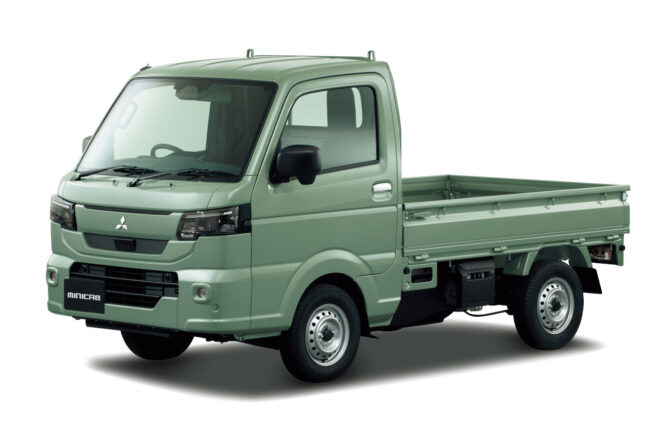ミツビシの軽トラック『ミニキャブ・トラック』が一部改良。デザイン刷新と利便性・安全機能の強化を実現