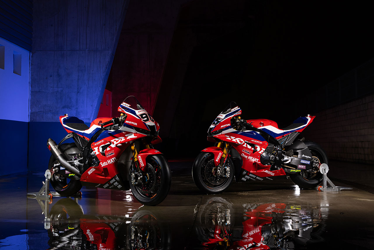 SBK：ホンダHRCチームが2026年型CBR1000RR-Rを公開。トリコロール継続も色合いをリニューアル