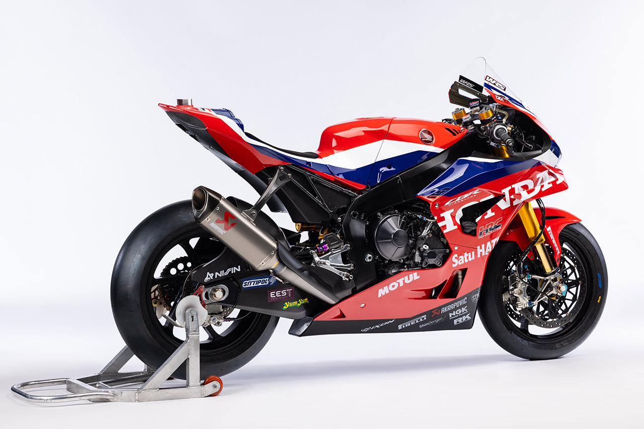 SBK：ホンダHRCチームが2026年型CBR1000RR-Rを公開。トリコロール継続も色合いをリニューアル