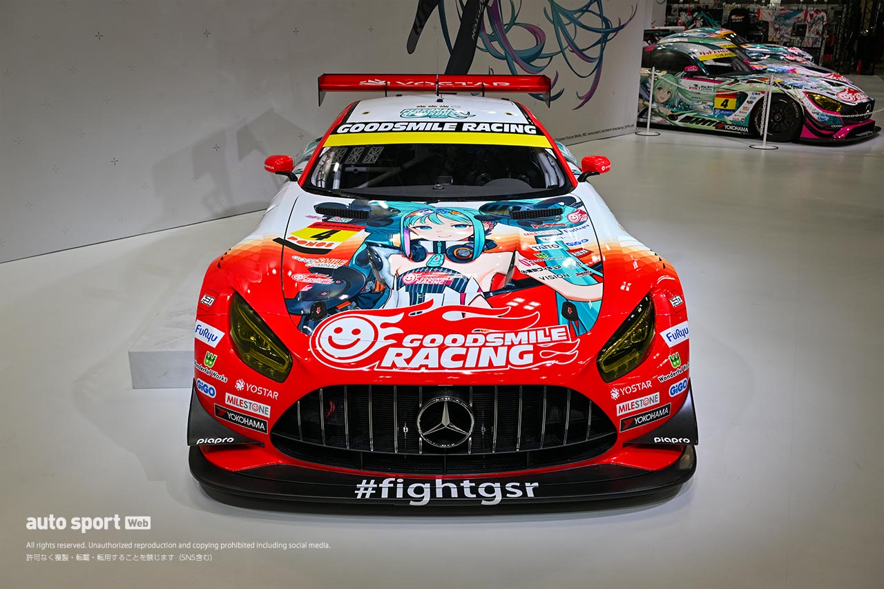 グッドスマイル 初音ミク AMGの2026年カラーは「シンプルに」カッコ良く。カラーリングをお披露目