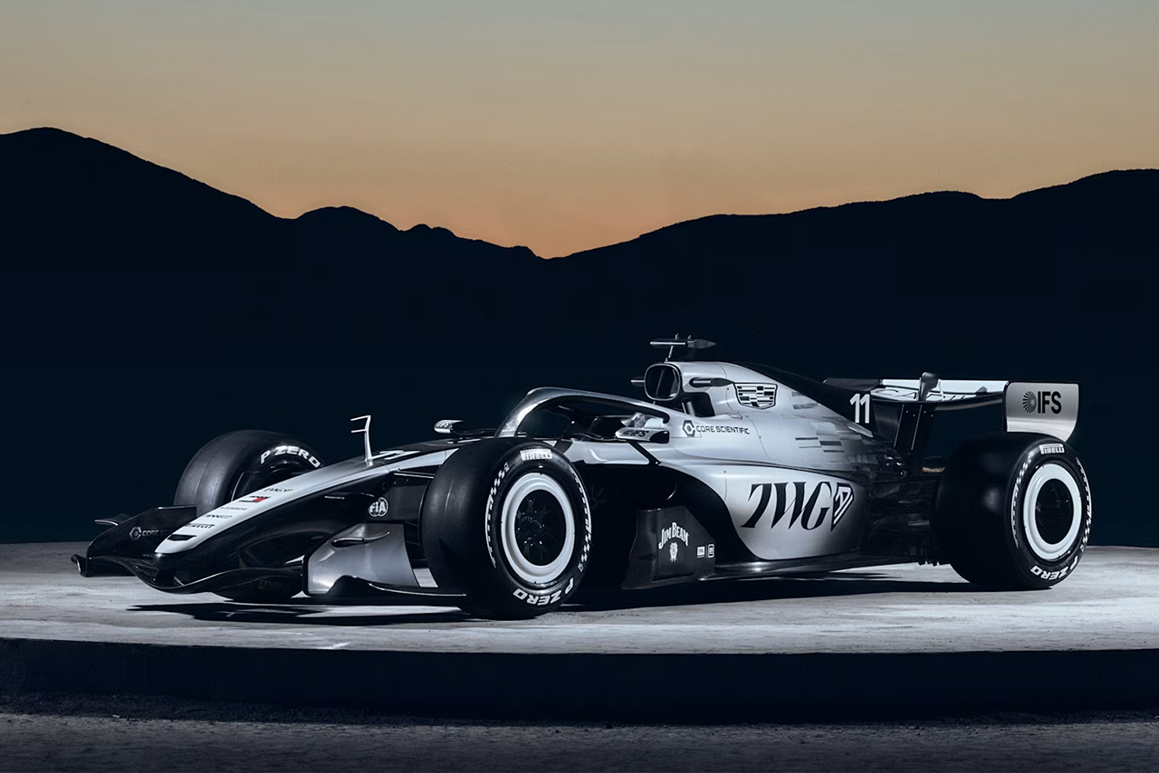 キャデラックの2026年型マシンのカラーリング