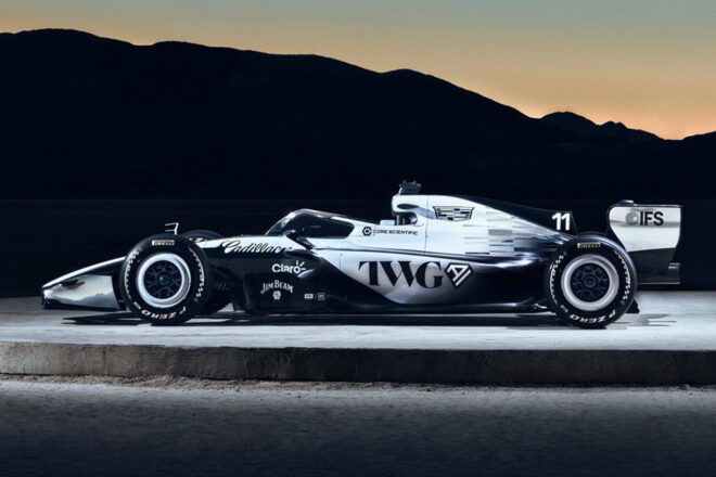 キャデラックF1の2026年型マシンのカラーリング