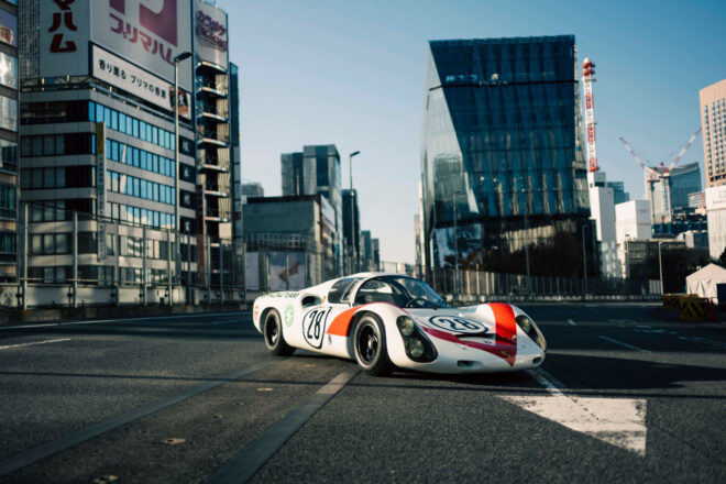 空冷ポルシェの祭典が日本初上陸。銀座上空、旧KK線に150台超集結の『LUFT TOKYO』3月14日開催