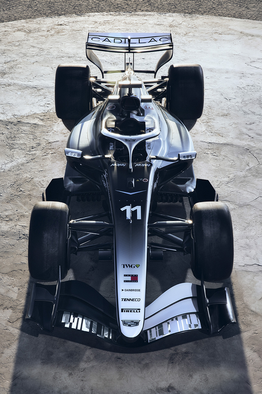 キャデラックの2026年型マシンのカラーリング